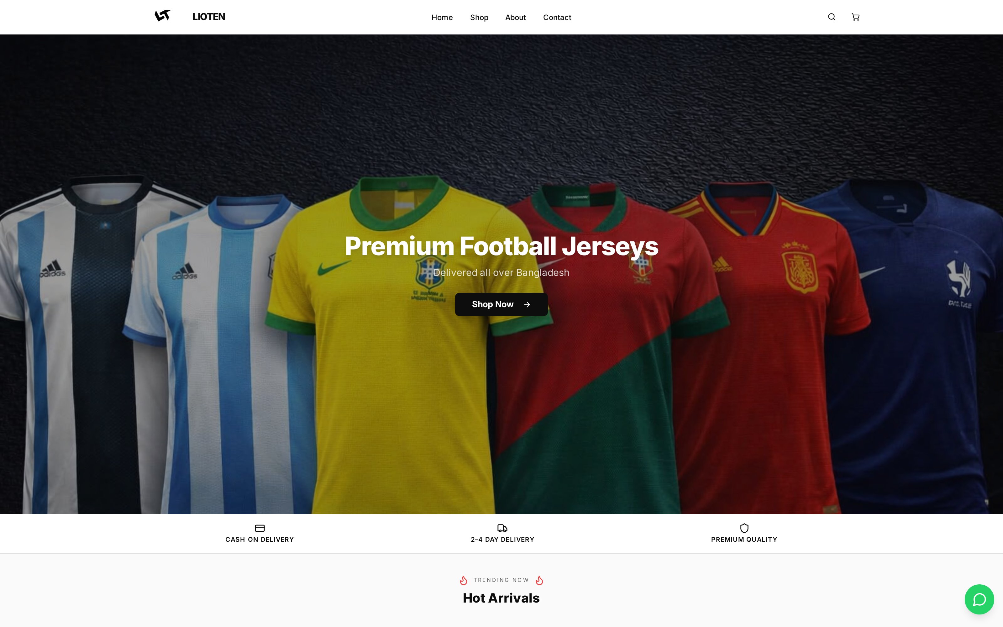 Lioten Sports — Live Demo